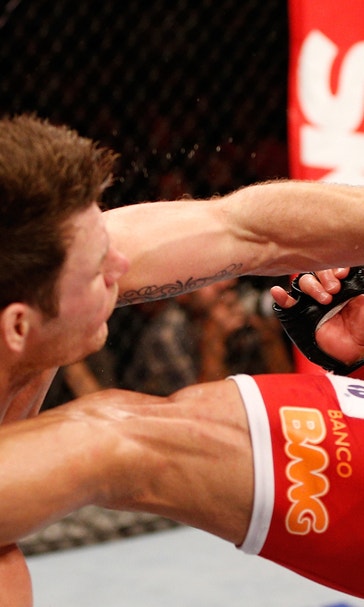 Vitor Belfort takes a shot at middleweight champion Michael Bisping